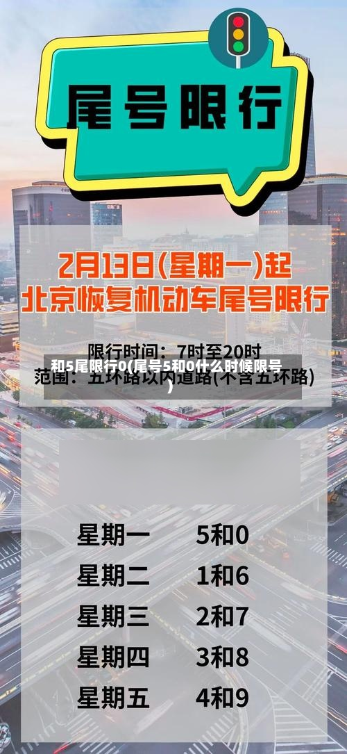 和5尾限行0(尾号5和0什么时候限号)-第3张图片