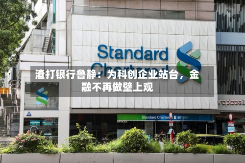 渣打银行鲁静：为科创企业站台，金融不再做壁上观-第3张图片