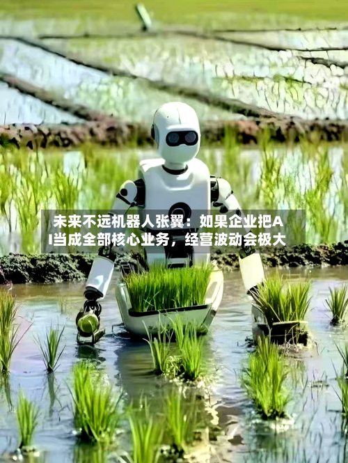 未来不远机器人张翼：如果企业把AI当成全部核心业务	，经营波动会极大-第3张图片