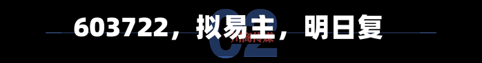 603722	，拟易主，明日复牌-第2张图片
