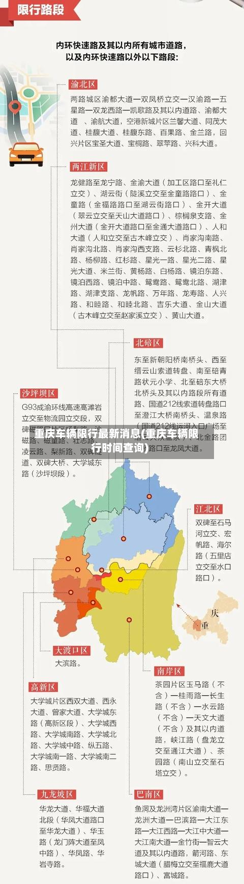 重庆车辆限行最新消息(重庆车辆限行时间查询)