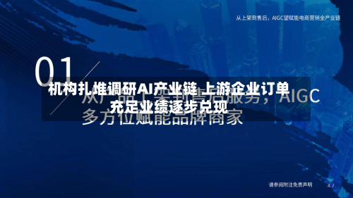 机构扎堆调研AI产业链 上游企业订单充足业绩逐步兑现-第1张图片