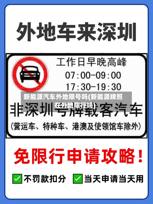 新能源汽车外地限号吗(新能源牌照在外地限行吗)