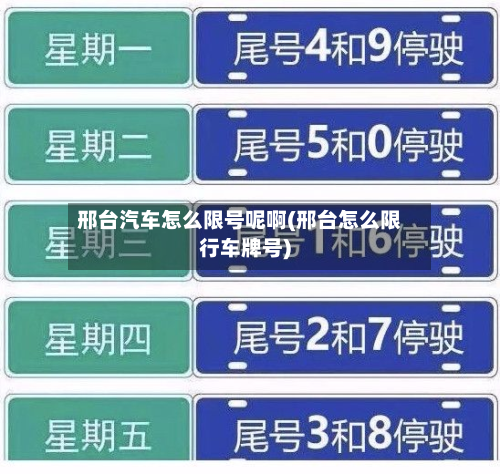 邢台汽车怎么限号呢啊(邢台怎么限行车牌号)-第1张图片