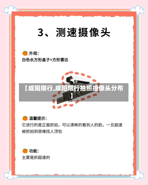 【咸阳限行,咸阳限行拍照摄像头分布】
