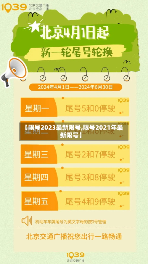【限号2023最新限号,限号2021年最新限号】-第3张图片