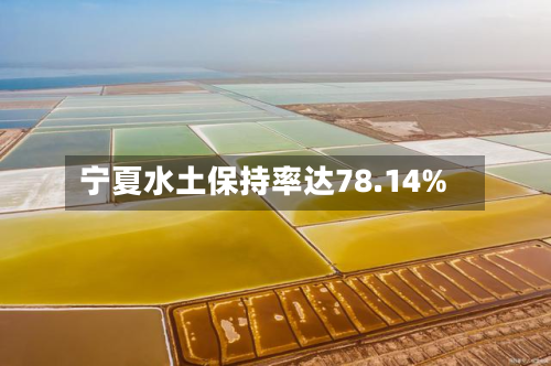 宁夏水土保持率达78.14%-第1张图片