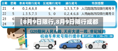 【8月9日限行,8月9日限行成都】-第1张图片