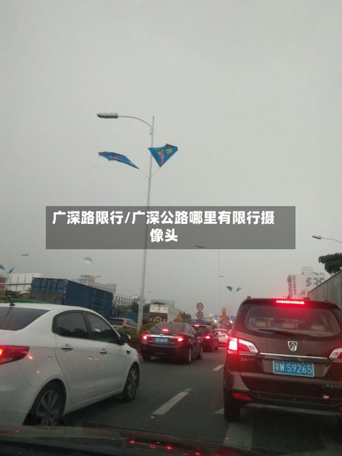 广深路限行/广深公路哪里有限行摄像头-第1张图片