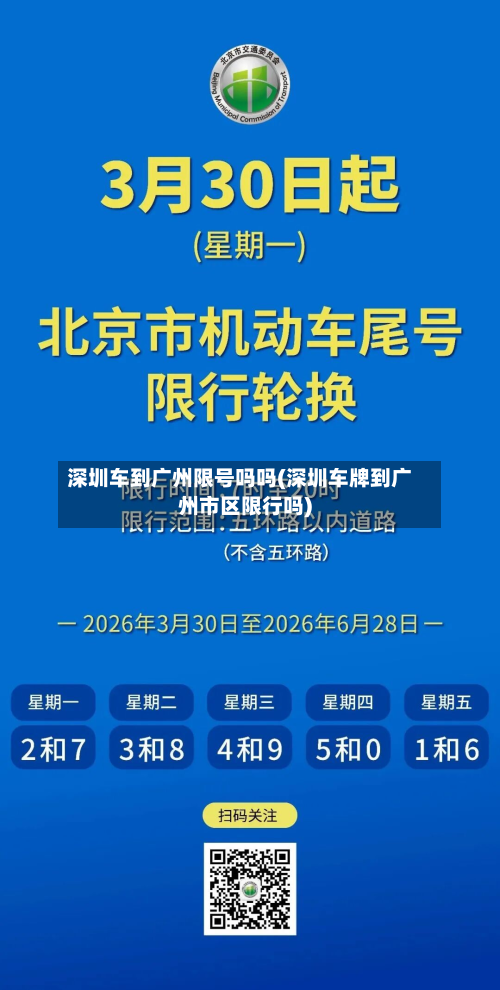 深圳车到广州限号吗吗(深圳车牌到广州市区限行吗)-第1张图片