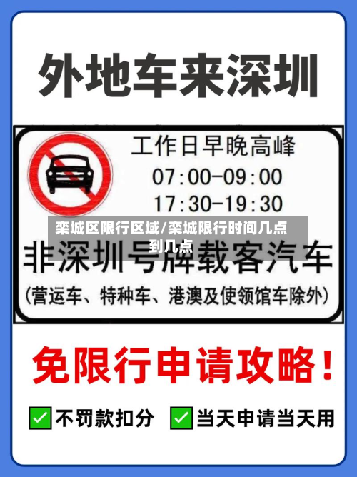 栾城区限行区域/栾城限行时间几点到几点-第3张图片