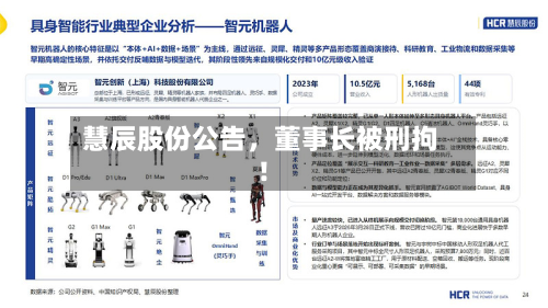 慧辰股份公告，董事长被刑拘！-第3张图片