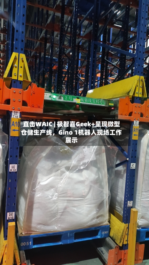 直击WAIC | 极智嘉Geek+呈现微型仓储生产线，Gino 1机器人现场工作展示-第3张图片