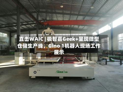 直击WAIC | 极智嘉Geek+呈现微型仓储生产线	，Gino 1机器人现场工作展示-第2张图片