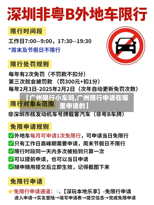 【广州限行小车吗,广州限行申请在哪里申请的】