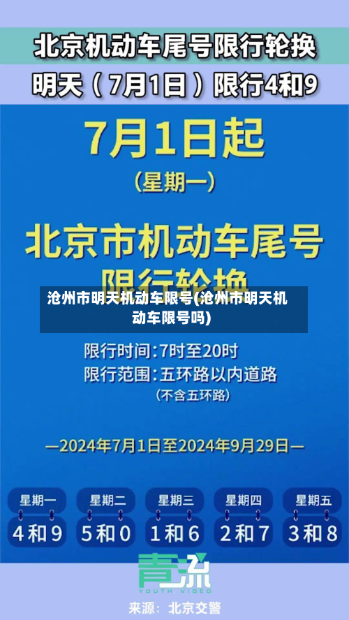 沧州市明天机动车限号(沧州市明天机动车限号吗)-第2张图片