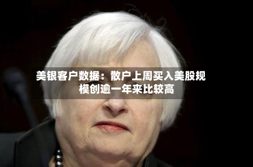 美银客户数据:散户上周买入美股规模创逾一年来比较高
-第2张图片