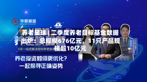 养老星球 | 二季度养老目标基金数据出炉：总规模676亿元	，11只产品规模超10亿元-第2张图片