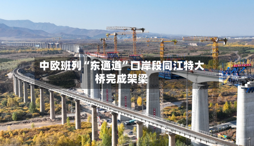 中欧班列“东通道”口岸段同江特大桥完成架梁-第2张图片