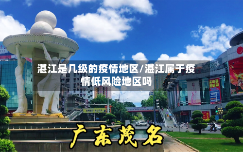 湛江是几级的疫情地区/湛江属于疫情低风险地区吗-第1张图片