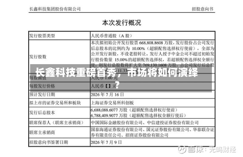 长鑫科技重磅首秀	，市场将如何演绎？-第2张图片