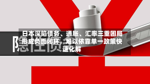 日本深陷债务、通胀、汇率三重困局形成负面闭环，难以依靠单一政策快速化解-第2张图片