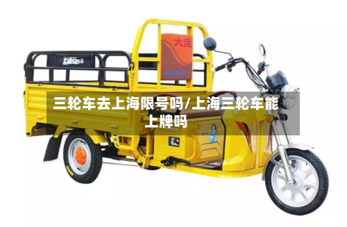 三轮车去上海限号吗/上海三轮车能上牌吗-第1张图片