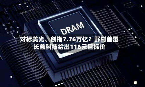 对标美光、剑指7.76万亿？野村首覆长鑫科技给出116元目标价-第3张图片