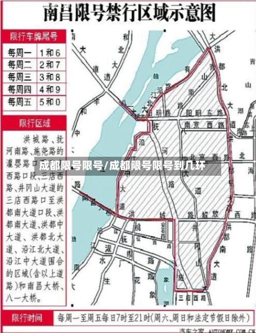 成都限号限号/成都限号限号到几环-第1张图片
