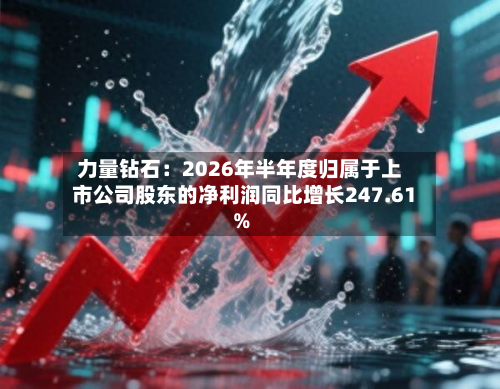 力量钻石:2026年半年度归属于上市公司股东的净利润同比增长247.61%-第2张图片