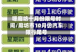 嗯廊坊十月份限号时间/廊坊市10月份汽车限行尾号-第1张图片