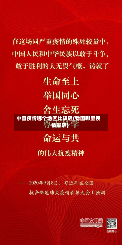 中国疫情哪个地区比较轻(我国哪里疫情最轻)-第1张图片