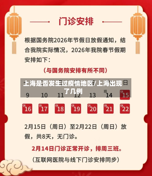上海是否发生过疫情地区/上海出现了几例-第1张图片