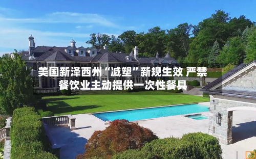 美国新泽西州“减塑”新规生效 严禁餐饮业主动提供一次性餐具-第3张图片