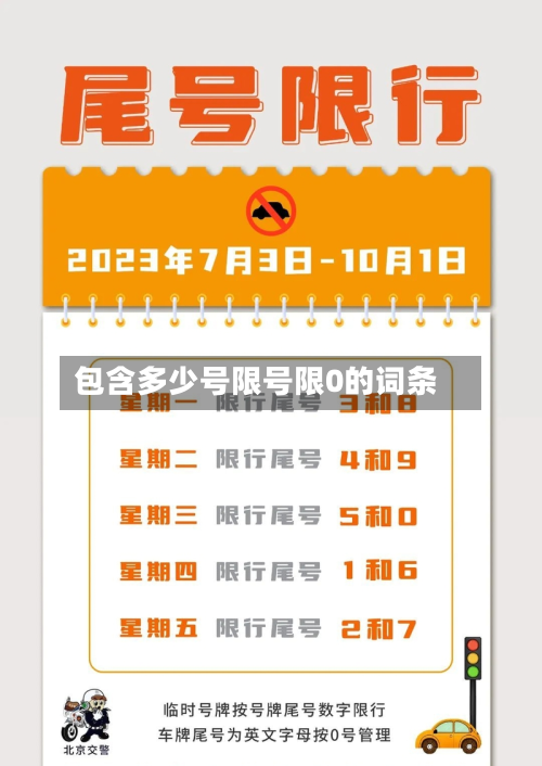 包含多少号限号限0的词条-第1张图片