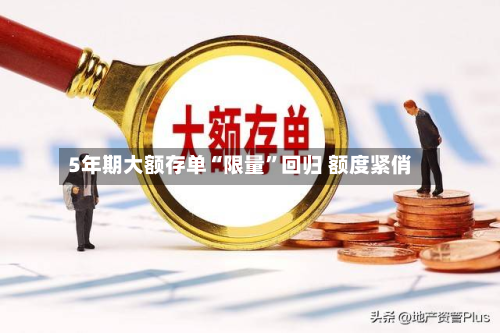 5年期大额存单“限量”回归 额度紧俏-第2张图片