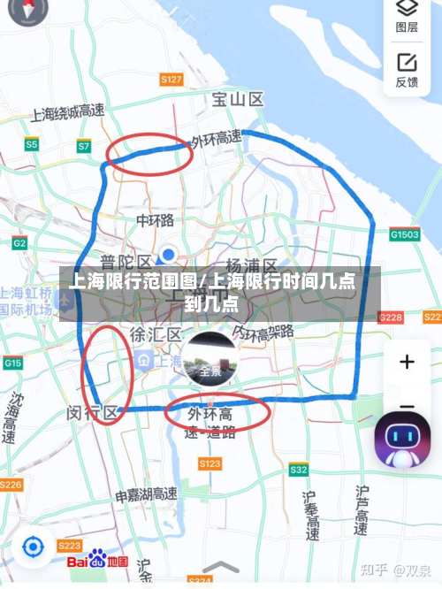 上海限行范围图/上海限行时间几点到几点-第1张图片
