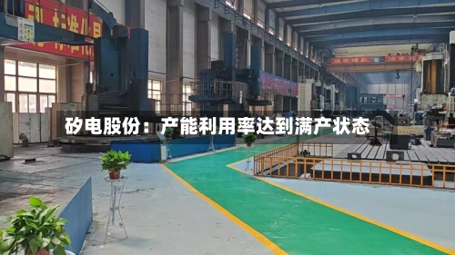 矽电股份:产能利用率达到满产状态-第2张图片