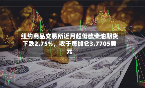 纽约商品交易所近月超低硫柴油期货下跌2.75%，收于每加仑3.7705美元-第2张图片