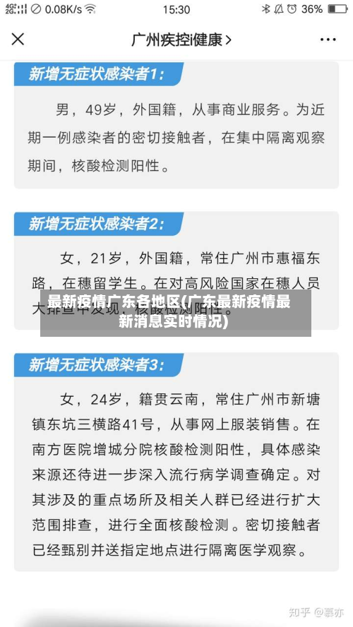 最新疫情广东各地区(广东最新疫情最新消息实时情况)-第1张图片