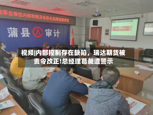 视频|内部控制存在缺陷，瑞达期货被责令改正!总经理葛昶遭警示-第2张图片
