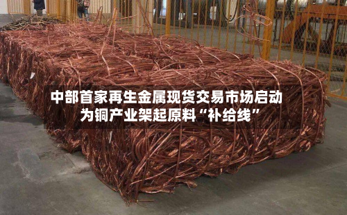 中部首家再生金属现货交易市场启动 为铜产业架起原料“补给线”-第2张图片