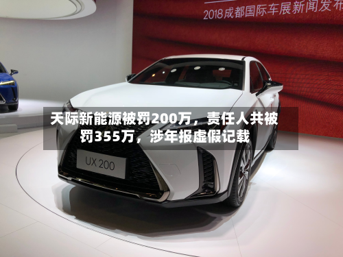 天际新能源被罚200万	，责任人共被罚355万，涉年报虚假记载-第3张图片