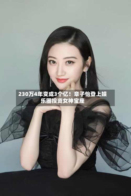 230万4年变成3个亿!章子怡登上娱乐圈投资女神宝座-第3张图片
