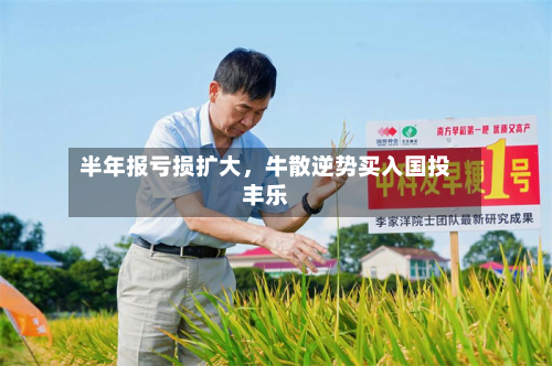 半年报亏损扩大，牛散逆势买入国投丰乐-第2张图片