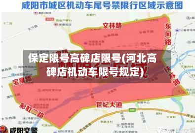 保定限号高碑店限号(河北高碑店机动车限号规定)