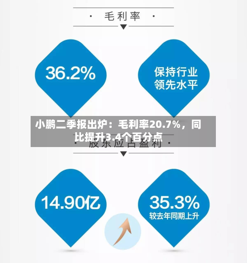 小鹏二季报出炉：毛利率20.7%，同比提升3.4个百分点-第3张图片