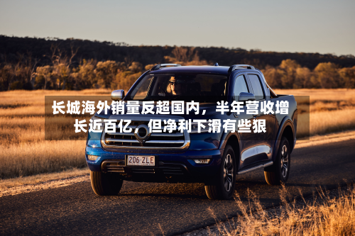 长城海外销量反超国内，半年营收增长近百亿	，但净利下滑有些狠-第3张图片