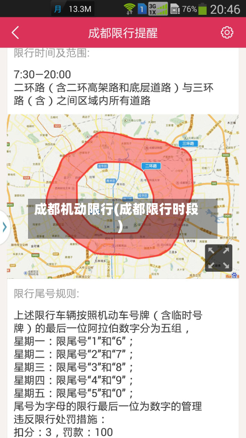 成都机动限行(成都限行时段)