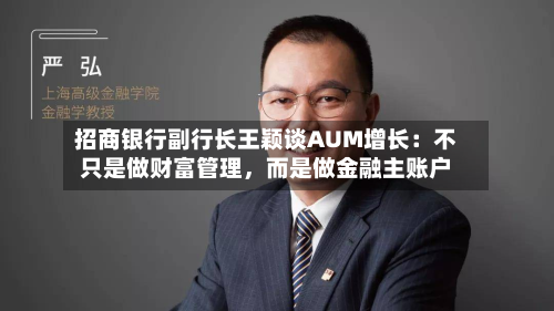 招商银行副行长王颖谈AUM增长：不只是做财富管理	，而是做金融主账户-第2张图片